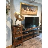 ราคา Good Goods เครื่องเล่นแผ่นเสียง คลาสสิก Gramophone Cd mp3 บลูทูธ FM AM USB SD Card Good Goods (10809984)