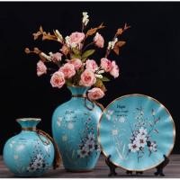 ราคา INTERY เซตแจกันดอกไม้และจาน จานแต่งบ้าน จานตั้งโชว์ ของแต่งบ้าน CT142B089 DECHOME 15 (10997733)