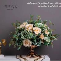 ราคา INTERY DECHOME แจกันดอกไม้ปลอม แจกันตกแต่งบ้าน แจกัน ดอกไม้ปลอมเหมือนจริง ดอกไม้ประดิษฐ์พร้อมแจกัน CT071E017 12 (10997763)
