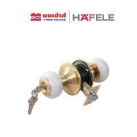 ราคา HAFELE ลูกบิดประตู ห้องทั่วไป 489.93.711 ห้องทั่วไป (หินอ่อนขาวทองเหลือง) (12219405)