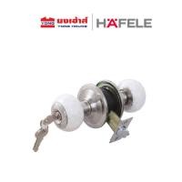 ราคา HAFELE ลูกบิดประตู ห้องทั่วไป 489.93.710 ห้องทั่วไป (หินอ่อนขาวสแตนเลส) (12219414)