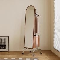 ราคา Kyotohaus กระจกแต่งตัวซ่อนราวแขวนและกล่องไม้ สไตล์วินเท็จ รุ่น Yokori สีไม้ (12506063)