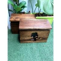 ราคา Naijanshop ตู้ไปรษณีย์เล็ก ไม้สัก แขวนหน้าบ้าน ใช้สพหรับใส่จดหมาย ขนาด 10x25xสูง 24 ซม. ตู้ฉลุดอกไม้,สีโอ๊ค (12565336)