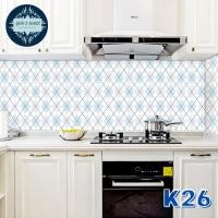ราคา You2wall Wallpaper ติดผนัง วอลเปเปอร์ติดผนังมีกาวในตัว สติ๊กเกอร์ตกแต่งห้องครัว-ลายการ์ตูน DIY wall sticker K 26,ตัดความยาวต่อเนื่อง (12584597)