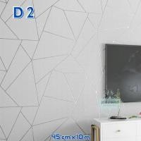 ราคา You2wall Wallpaper ติดผนัง วอลเปเปอร์ติดผนังมีกาวในตัว สติ๊กเกอร์ตกแต่ง-ลายอิฐ/การ์ตูน DIY PVC wall sticker D 2 (12585175)