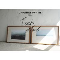 ราคา SKILLED กรอบรูปไม้จริง ไม้สัก | Original Frame ผืนผ้า 40x50 cm. (12536119)