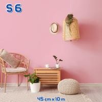 ราคา You2wall Wallpaper ติดผนัง วอลเปเปอร์ติดผนัง มีกาวในตัว สติ๊กเกอร์ตกแต่ง ลายสีพื้น/สีเรียบ DIY wall sticker SJ 6 ( ชมพูอ่อน ),1 ม้วน (12584565)