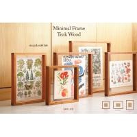 ราคา SKILLED กรอบรูปไม้จริง ไม้สัก | Minimal Frame จัตุรัส 40x40 cm. (12618434)
