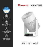 ราคา Aconatic เครื่องฟอกอากาศ Air Purifier รุ่น AN-APF2655 กรองฝุ่น PM2.5/แบคทีเรีย ไวรัส ฝุ่นขนาดเล็ก (12601214)