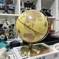ราคา Good Goods ลูกโลกจำลอง ลูกโลก ตั้งโต๊ะสีดำ พร็อพถ่ายรูป พร็อพตกแต่ง ลูกโลก เหลือง (12635409)