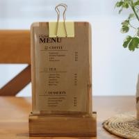 ราคา TYME ป้ายไม้ ตั้งโต๊ะหรือเคาร์เตอร์ สำหรับติด เมนู ป้าย QR code WiFi ป้ายไม้สักตั้งโต๊ะ ร้านกาแฟ ร้านอาหาร โรงแรม เหลือง (12651026)