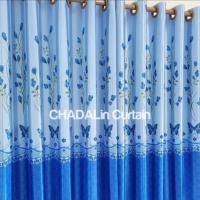 ราคา CDL ผ้าม่านสีพื้น ผ้ายูวีพิมพ์ลาย ม่านโปร่งสีขาว ม่านเจาะตาไก่ ม่านสอดลวด ตาไก่ ดอกไม้ฟ้า 130*150 (12658772)