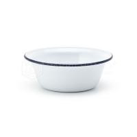 ราคา PT ware ชามเคลือบ ชามสังกะสีเคลือบ ชามเคลือบทรงลึก สีขาว ตรากระต่าย ขนาด 16-26 ซม. 16ซม. (12698945)