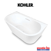 ราคา KOHLER K-22161X-0 อ่างอาบน้ำอะคริลิคแบบตั้งลอย ทรง D รุ่น Evok 1700 สีขาว (12706326)