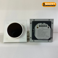 ราคา เอสสมาร์ท สวิทช์ไฟหรี่ แบบหมุน รุ่นX39UAG ขาว 2gang (12705819)