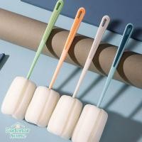 ราคา Fudonar แปรงล้างขวด แบบด้ามจับยาว แปรงฟองน้ำล้างขวด ฟองน้ำล้างแก้ว สินค้าพร้อมส่ง ME2-002 สีชมพู (12705834)