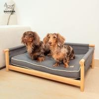 ราคา Barketek Pet Sofa รุ่น Comfy โซฟาสำหรับสัตว์เลี้ยง โซฟาหมา โซฟาแมว Silver (12707183)