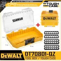 ราคา DEWALT กล่อง กล่องใส่อุปกรณ์ กล่องอเนกประสงค์ (2 ชิ้น/ชุด) TOUGH CASE รุ่น DT70801-QZ (12707388)