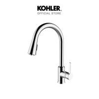 KOHLER ก๊อกซิงค์ผสมเคาน์เตอร์ รุ่น K-21366T-4-CP