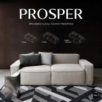 ราคา PDM โซฟา รุ่น PET-FRIENDLY SERIES เทาเข้ม-หมอนเทาเข้ม Prosper 2 ที่นั่ง (12705827)