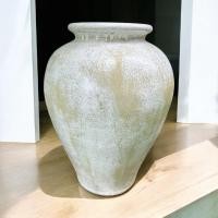 ราคา Lanna Pottery Vase แจกันดินเผาทรงไข่ ขนาด 24 x 33 cm. สีเหลือง (12478888)