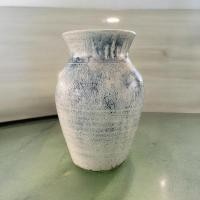 ราคา Lanna Pottery Vase แจกันดินเผาทรงปากแตร ขนาด 22 x 32 cm. สีฟ้าคราม (12479061)