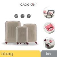 ราคา CAGGIONI กระเป๋าเดินทางแบบโครง รุ่นจอย (Joy C20021) [สีเทา/สีนู้ด/สีเหลือง] Drak Gery,20 นิ้ว (12634344)