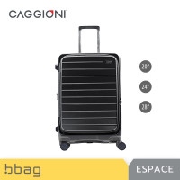 ราคา Caggioni กระเป๋าเดินทางล้อลาก รุ่นเอสเปซ (Espace N20022) Black,20 นิ้ว (12634355)