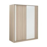 ราคา Index Living Mall ตู้เสื้อผ้าบานสไลด์ รุ่นวาร่า สีเลอบาน่า โอ๊ค/ขาว 160 ซม. (12195852)