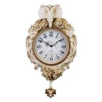 ราคา HOME HEAVEN นาฬิกาแขวนผนังคลาสสิค WB8150FS 39x66x5 cm Vintage white (10699966)