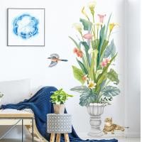 ราคา Sticker Life สติ๊กเกอร์ติดผนัง ลายดอกไม้ ต้นไม้ สติกเกอร์ 3D diy สติกเกอร์แต่งผนัง ถอดออกได้ วอลเปเปอร์ ติดกระจก A94 (01105) (12551722)