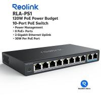 ราคา Reolink RLA-PS1 10-Port PoE Switch with 120W PoE Power Budget (12658464)