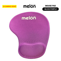 ราคา Melon แผ่นรองเม้าส์ รองข้อมือ ML-322,ML222 Mousepad แบบ มีที่รองข้อมือนุ่มๆ Purple (ม่วง) (12704300)