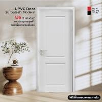 ราคา BUMRUNGTHAI ประตูห้องน้ำ UPVC SPLASH U6(2ช่องตรง) 90x200 (12710130)