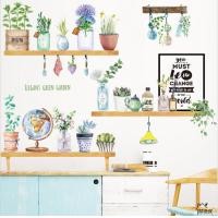 ราคา Sticker Life สติ๊กเกอร์ติดผนัง ลายดอกไม้ ต้นไม้ สติกเกอร์ 3D diy สติกเกอร์แต่งผนัง ถอดออกได้ วอลเปเปอร์ ติดกระจก A85 (01096) (12551713)