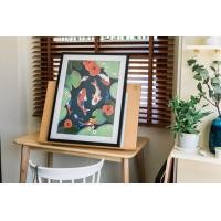 ราคา chubbynida The Corner of Soul Power : 8 Koi swimming (ปลาคราฟ) ภาพวาดตกแต่ง (10746803)