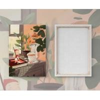 ราคา peachful studio - ภาพวาด รูปวาด digital art print canvas ติดฝาผนัง art print ไซส์ a2-the fanciful spirit (12134593)