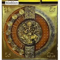 ราคา POTONG SHOP ภาพวาดมงคล พระพิฆเนศ 160x60 6 (12329157)