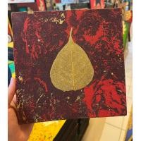 ราคา POTONG SHOP ภาพวาดมงคล ใบโพธิ์ 20x20 น้ำตาล(ใบทอง) (12329186)