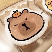 ราคา PP Home พรมขนแกะเทียม คาปิบาร่า แมวไทยากิ minimal พรมขนนุ่มนิ่ม พรมน่ารัก พรมปูพื้น พรมเช็ดเท้า พรมแต่งห้อง 45x45 CM คาปิส้ม (12339562)