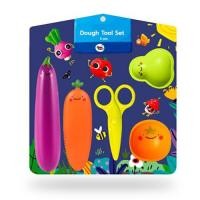 ราคา joan miro อุปกรณ์โดว์ ของเล่นโดว์ dough tool set 5 pcs ของเล่นเสริมพัฒนาการเด็กวัย 2-3 ขวบขึ้นไป (12363975)