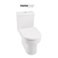 ราคา TOTO สุขภัณฑ์สองชิ้น ใช้น้ำ 4.5/3 L รุ่น CST896 สีขาว (12710387)