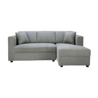 ราคา Index Living Mall โซฟาผ้า L-SHAPE รุ่นจิม - สีเทา (เลือกข้างL-Shapeได้) ด้านซ้าย (10460759)