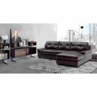 ราคา Koncept Furniture โซฟาเข้ามุมขวา รุ่น Tag สีน้ำตาล (270x160x90 ซม.) (10895414)