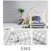 ราคา TY WALL HOME อัลบั้มจัดโปร วอลเปเปอร์ติดผนัง กันน้ำ​ กาวในตัว​ 45ซม.x10m. 5363 (11071038)