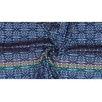 ราคา Chobmai ซิ่น ผ้าไหมมัดหมี่ 6ตะกอ ขนาด 1x2เมตร ลายขอประยุกต์ พื้นสีน้ำเงินอมม่วง รหัส L9A-ME-66-08196729 (12712098)