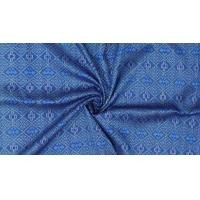 ราคา Chobmai ซิ่น ผ้าไหมมัดหมี่ 6ตะกอ มีหน้านาง ชายครุย ขนาด 1x2เมตร ลายดอกมะเขือ พื้นสีฟ้าพาสเทล รหัส L9A-ME-66-0820672 (12712126)