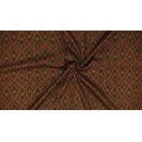 ราคา Chobmai ซิ่น ผ้าไหมมัดหมี่ งานสมปักปูม ขนาด 1x3เมตร ลายโคมประยุกต์ โทนสีแดง รหัส R3Q-ME-66-081967161 (12712115)