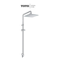 ราคา TOTO ชุดฝักบัวก้านแข็ง 1 ฟังก์ชัน ไม่รวมก๊อกน้ำและฝักบัวสายอ่อน หัวฝักบัวแบบเหลี่ยม (12712660)