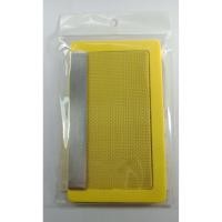 ราคา Safe-T-Screen แผ่นซ่อมมุ้งลวดสำเร็จรูป ชนิดขาดชิดขอบ ขนาด 7 x 12 cm. มุ้งเงิน ขอบขาว (12712277)